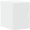 vidaXL Mobile a Parete Bianco 30x42,5x40 cm in Legno Multistrato