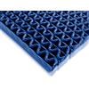casa pura Tappeto Antiscivolo Impermeabile Anti-Slip | Pedana in Plastica, Gomma, PVC, al Metro | Ondulato | Vari Colori e Misure - 90x100cm - blu