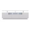 blumfeldt Supporto TV da Pavimento, Moderno Porta TV da Terra da 150 cm per Camera da Letto e Salone, Porta Televisore con LED Multicolori, Mobile Porta TV, Stand TV con Ampio Spazio di Archiviazione