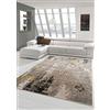 Teppich-Traum Tappeto Moderno Corridoio Cucina Soggiorno Disegno Astratto Beige Marrone Easy-Care Größe 120x170 cm