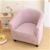 Morbuy Copripoltrona 1 Posto Elasticizzato, Copripoltrona Chesterfield, Copripoltrona Universale - Lavabile Fodera per Soggiorno Bar Reception (Rosa)