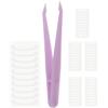 HEALSOPTHY Cerotti Nasali per Rimodellare Naso 600 Pezzi in Plastica Trasparente con Supporto Continuo e Forma a Manubrio per Lati Nasali e Prep Trucco