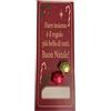 Generico Segnaposto Natalizi con Cioccolatini, 8 Pezzi, con Spazio per Nome, 2 Varianti (Rosso)