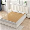 Generic Materasso arrotolabile in bambù per migliorare la qualità del sonno con doghe in legno di dimensioni personalizzabili per supporto in vita Tappetino pieghevole per base letto