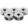 Brother - Bobine di Metallo per MB/N XA8284-202, 5 Pezzi