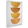 Giallobus - Quadro - Mid Century - Gold - 08 - Tela Canvas Telaio Standard - 50x70 - Pronto da Appendere - Quadri Moderni per la casa