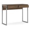 AVANTI TRENDSTORE Ceranesi - Scrivania in legno laminato di colore noce con 2 cassetti. Disponibile in due colorazioni. Dimensioni LAP 101,6x76,5x40 cm