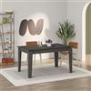 Totò Piccinni Tavolo ERON in legno allungabile 140/190x80x75,5h (Antracite)