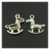 DLM Bomboniere DLM-28998 (Kit 24 Pezzi) Ciondolo Ciondoli Charm Charms Cavallo Cavalluccio a Dondolo Confettata Fai da Te bomboniera