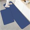 Hixingo Tappeto Cucina in Diatomite, Passatoia Cucina Antiscivolo Lavabile Tappeti da Cucina Tappeto da Cucina Tappeto da Bagno Tappetino per Doccia (Blu,40x120cm)