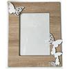 Noah idee & design Portafoto Noah-Design Linea Farfalle. in Legno con Applicazioni e Strass. Misure Foto cm 13 x cm 18