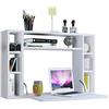 VCM Computertisch hängend | Klapptisch | Wandschreibtisch | Maße ca. H. 60 x B. 90 x T. 20 cm | Schreibtisch - Wandila Weiß