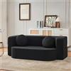 Moubhjd Divano Letto Trasformabile, divani sezionali per Soggiorno, Senza montaggio, Tampone in spugna ad alta resilienza, per Camera da Letto/Soggiorno/Caffè(Sofa size : 150x90x60cm)
