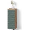 Livinity Mobile midi Ronco, Quercia verde/oro, 30 x 81 cm