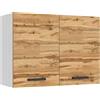 B BELINI GROUP Belini pensile cucina SG 80 cm, con 2 ante, rovere Wotan