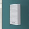 Inbagno Colonna Bagno sospesa Apertura Reversibile Grigia, L 35 x P 18 x H 69,5 cm, 1 Anta con ripiano Interno Regolabile
