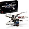 LEGO Star Wars Ultimate Collector Series X-Wing Starfighter Set da costruzione per adulti, Star Wars da collezione per costruire ed esporre con minifigure Luke Skywalker, divertente idea regalo per i