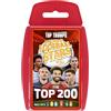 Top Trumps World Football Stars Top 200 Card Game Pack 4, Gioca con Salah, Mahrez, Dias e Darwin Nunez, regalo educativo dai 6 anni in su