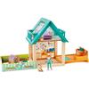 Hape E3408 Furry Friend Vet Set - Fully Furnished Dolls Set