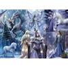 Bluebird Puzzle da 1000 pezzi Winter Fantasy - Fate, draghi e fantastiche creature nella neve - Design Anne Stokes - Adulti
