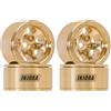 INJORA Ruota in ottone da 1,0, offset da 4,7 mm, per SCX24 FCX24 TRX4M Ascent18
