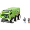 Mattel Disney e Pixar Lightyear - Piccolo veicolo giocattolo con 2 personaggi, Buzz Lightyear Truck, Buzz & Izzy Figures, Hyperspeed Series