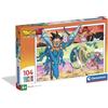 Clementoni - Puzzle per Bambini 104 Pezzi Supercolor, per Bambini 6+ Anni, Illustrazione con Personaggi della Serie Dragonball Daima, Idea Regalo, Made in Italy, 38x27 cm, 25089