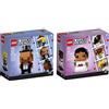 Lego Brickheadz Bride 40383 & Groom 40384 Set (Choose Spouse Set) (Bride & Groom)