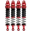 INJORA RC Ammortizzatori Set 4pcs RC Shock Absorbers RC Dampers per 1/10 RC Crawler Axial SCX10 90046 AXI231017 Traxxas TRX-4 D90 (100mm)