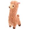 Sosoport Giocattoli per bambole Alpaca Carino peluche regali felpa stupefacente adornare Peluga giocattolo Alpaca Bambola Alpaca bambole morbide ALPACA Soft Toy cotone pp Marrone