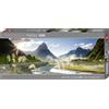Heye 29606 - Milford Sound Puzzle Panoramico 1000 Pezzi, Multicolore