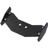 Caruner Fibra di carbonio + alluminio Tail Wing RC parti aggiornate per LOSI 1/24 Micro-B 2WD Buggy RC Car