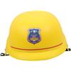 OFFSCH Cappello da Costruzione per Bambini in Abs Giallo, Casco da Lavoro per Gioco di Ruolo Interno e Spazi Esterni, Stimola Creatività e Capacità di Narrazione
