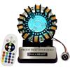 Lonyiabbi Arc Reactor mk1 Giocattolo Collezionabile Scala 1:1, Display da Scrivania con Effetti Luminosi Interattivi e Telecomando, Alimentazione USB, Pronto all'Uso