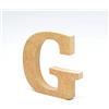 LA LLUNA ALWAYS CREATING Lettere in Legno. Lettere Grandi in MDF da 20 cm di Altezza, per Decorazioni e lavori Artigianali. Alfabeto complet disponibileo (G)