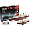 Revell 05727 - R.M.S. Titanic Kit di Modello in Plastica, Scala 1:700/1:1200