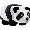 Mattel Minecraft - Peluche Panda, morbido peluche da collezione in tessuto, lungo 20 cm e ispirato al videogioco, dettagli pixelati caratteristici, giocattolo per bambini, 3+ anni, HLN10