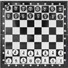 Generico Set Di Scacchi Portatile | Scacchiera da Gioco Pieghevole - Giochi Da Tavolo,Per Adulti e Principianti, Gioco per Tutti i Livelli, Viaggio, Casa, Tavolo, All'aperto, Apprendimento, Serata in Famiglia
