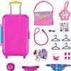 Real Littles - Micro Valigia da collezione, micro Puppy Carrier con 1 micro cucciolo e 12 micro accessori giocattolo di lavoro!