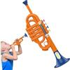 Generico Kids Trumpet Toys, Simulated Musical Instrument, Fun Educational Early Childhood Learning Trumpet, Childrens Music Practice Toy for Home and Preschool, Boys Children, 12.6x4.02x3.9 inches