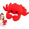 Generico Peluche creature marine, simpatici giocattoli di peluche | Simpatici animali di con creature marine realistiche - Peluche Cuscino Giocattolo per Compleanno Pasqua Natale Famiglia Amici Colleghi