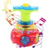 Dranng Giocattoli Rotanti Illumina-Ti - Trottole Musicali Brillanti A LED - novità Giroscopio Giocattoli Bomboniere, Regali di Compleanno per Bambini, Dreidel Lampeggiante per Bambini