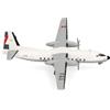 herpa Modellino aereo Uruguayan Air Force Fairchild FH-227D (LCD), miniatura scala 1:200, pezzo da collezione, modello senza supporto, metallo