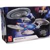 AMT Star Trek U.S.S. Enterprise Four Ship Set - Modellino in scala 1:2500