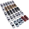 Milageto 30 Pezzi di Auto in Miniatura Assortite per Artigianato Diorama, Scala 1:75 Ho OO