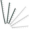 IWOWHERO Mini Recinzione Stradale Facile da Assemblare 6 Pezzi per Diorama Ferroviario, Accessorio in ABS per Modellini Treno Scena DIY