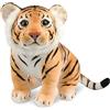BRUBAKER Tiger - Peluche peluche per bambini, 30 cm, colore marrone