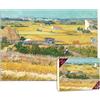 Bristlegrass Puzzle in legno per adulti da 1000 pezzi e oltre -Van Gogh-Il Raccolto- Stile europeo classico pittura a olio giocattoli regali arte da collezione puzzle decorativi (Van Gogh 1000pz)