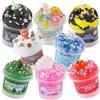 Okaybee 8 x 100 ml di melma per bambini, Slime Variety Pack Different Textures, con Snow Fizz, Burro, Cloud, Crunchy Slime, Regali per feste per ragazze e ragazzi, Pasqua