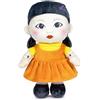 Disney Bambola del gioco cm SQUID GAME La Sfida The Challenge Peluche YOUNGHEE 28cm